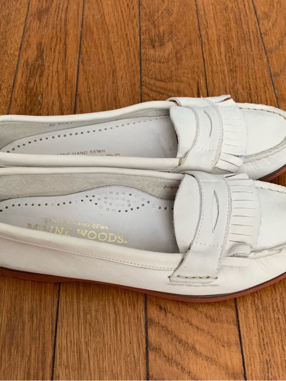 Maine Woods Leather Slip On Women’s Loafers